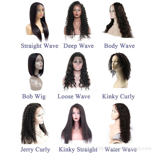 Human Hair 360 Lace Frontal Wig Transparent Blond 613 Virgin Raw Deep Wave Swiss Russian Woman Remy Hair Hair WEAVING ALL Colors